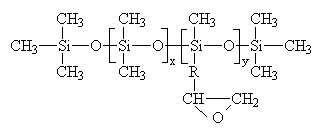 epoxy silicone softener compound structure